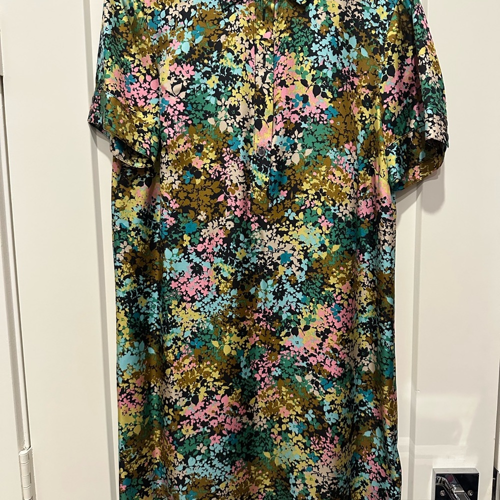 J. Crew Floral Floral Shirt